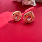 Pan Pearl Polki Studs VNE086