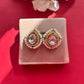 Pan Pearl Polki Studs VNE086