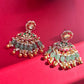 Chand Red Jadau Earring VNE186