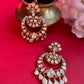 Polki Chandbali Earrings VNE196