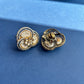 Pearl Moissanite Earrings VNE202