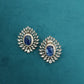 Vintage Blue Stone Studs VNE203