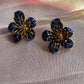 Flower Multi Polki Earrings VNE213