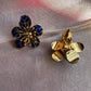 Flower Multi Polki Earrings VNE213