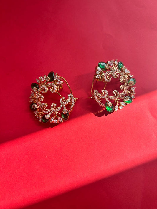 Designer Rubi Hoop Earrings VNE225
