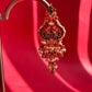 Peacock Multi Jadau Pearl Earrings VNE235