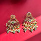 Multi Antique Jadau Earrings VNE236