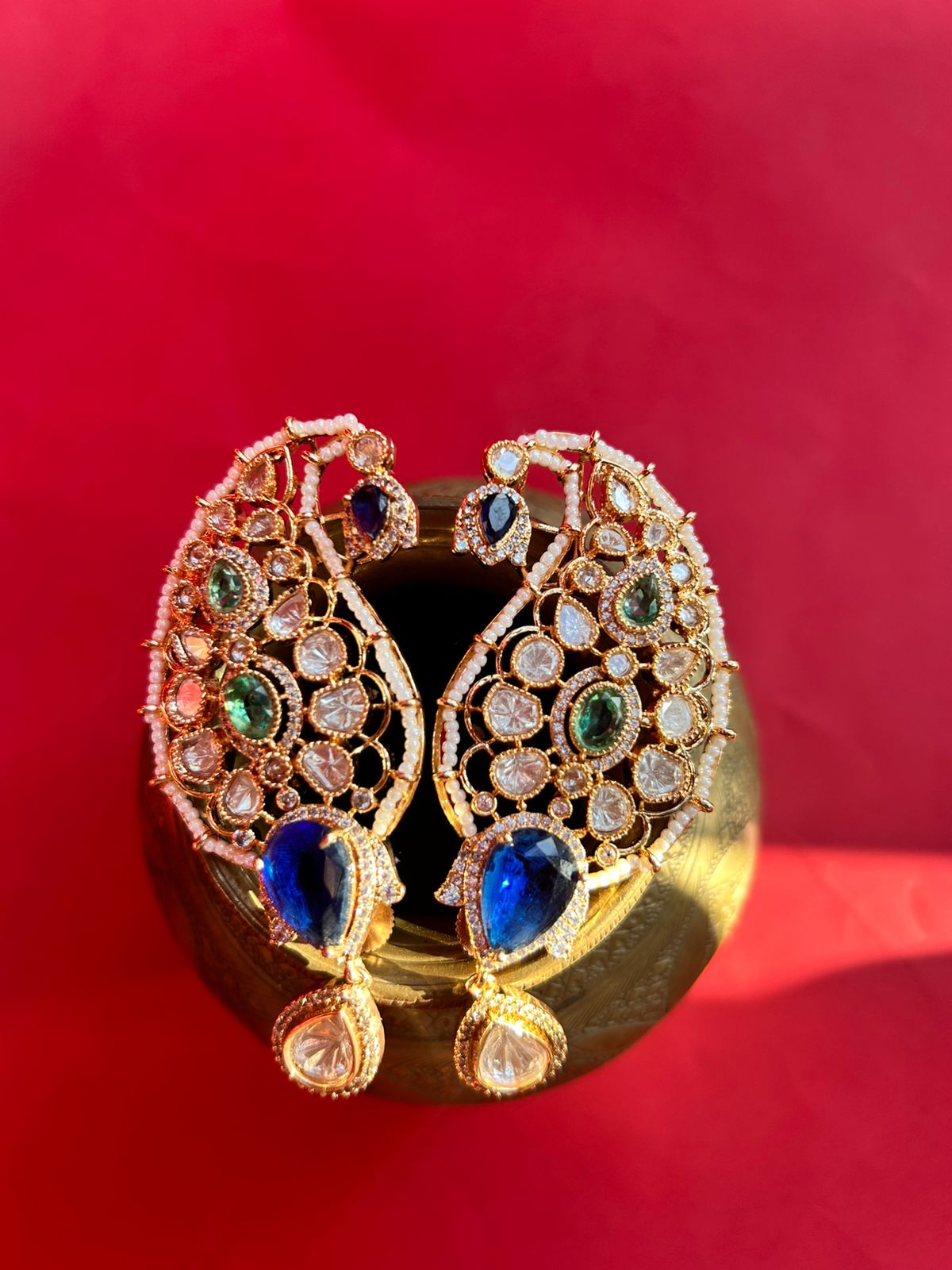 Mango Polki Earcuffs VNE242