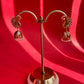 Peacock Dulls Polki Earrings VNE248