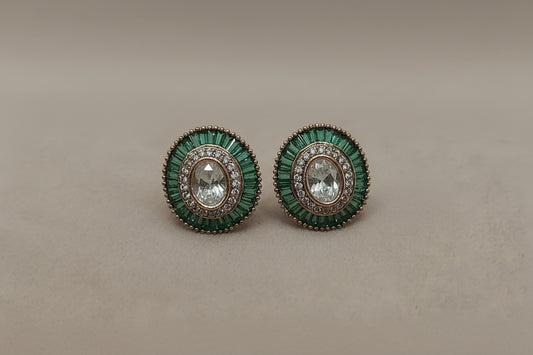 Victorian Polki Stud - VNE253