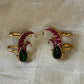 Green Gold Jadau Earcuffs VNE260