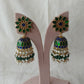 Blue Green Meenakari Dulls VNE289