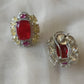 Sparkling Sapphire Diamond Studs VNE291