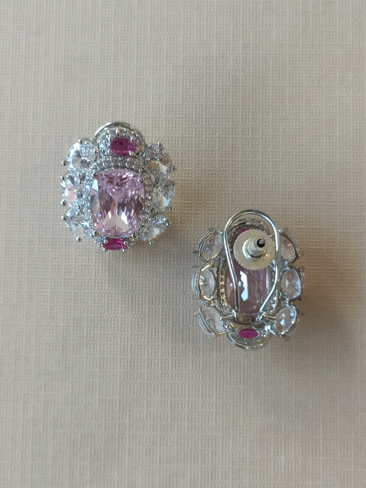 Sparkling Sapphire Diamond Studs VNE291