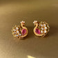Peacock Pink Earrings VNE294