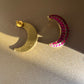 Pachi Kundan Chand Earrings VNE295