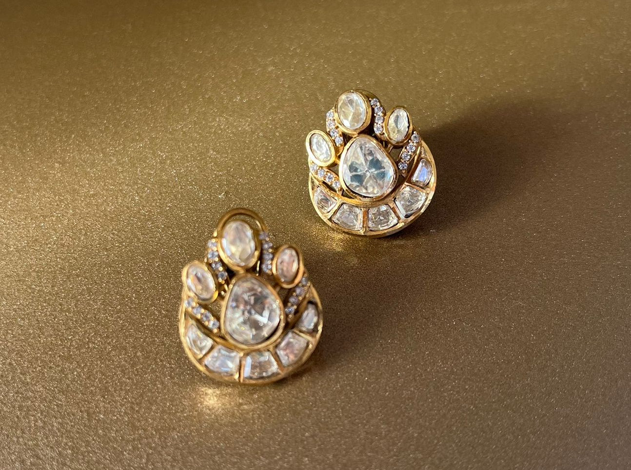 Ruhani Polki Earrings VNE299