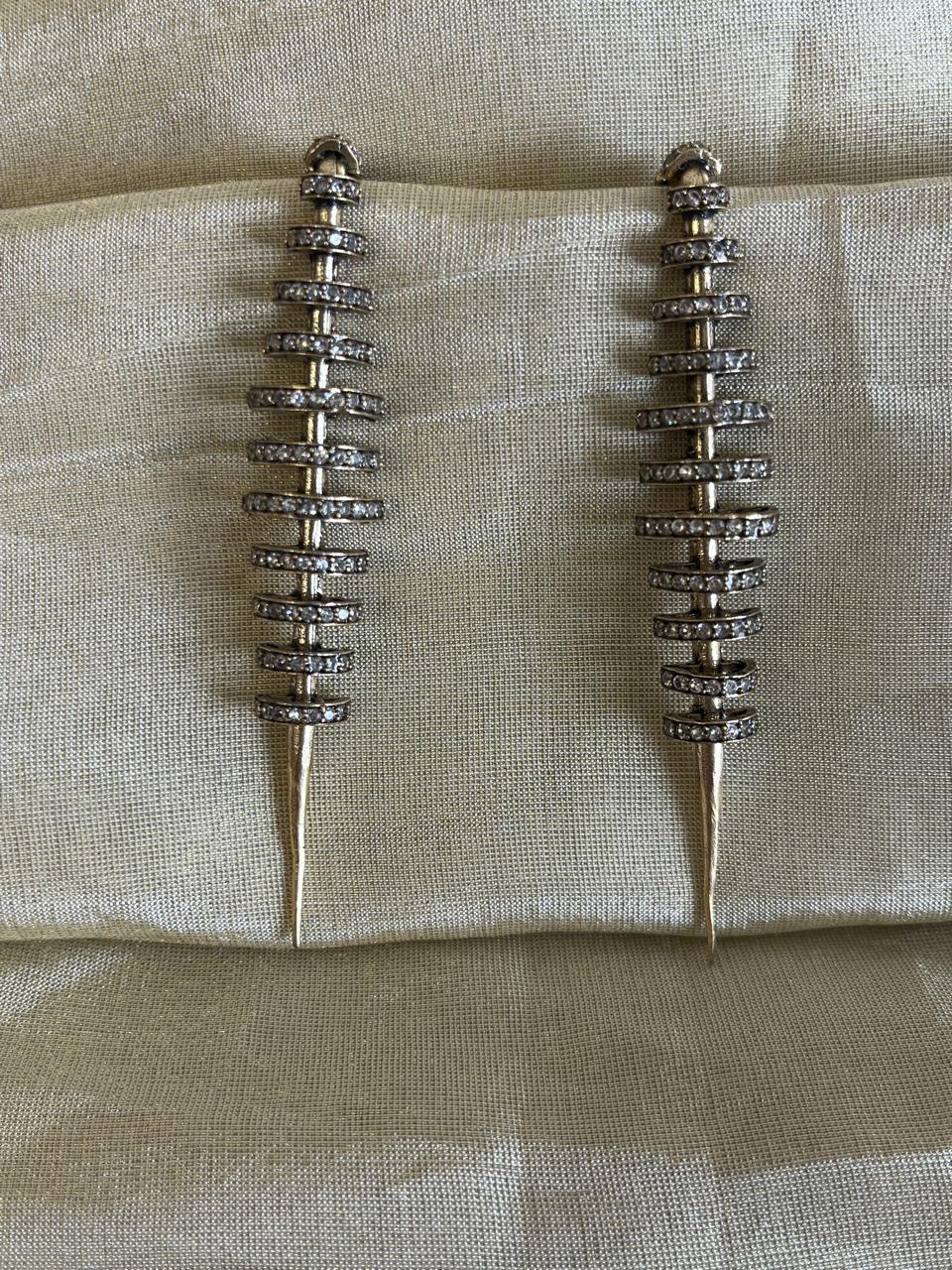 Diamond Spine Earcuffs VNE315