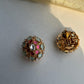 Mint Rubi Jasmine Studs VNE321