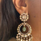 Victorian Polki Chandbali Earrings VNE326