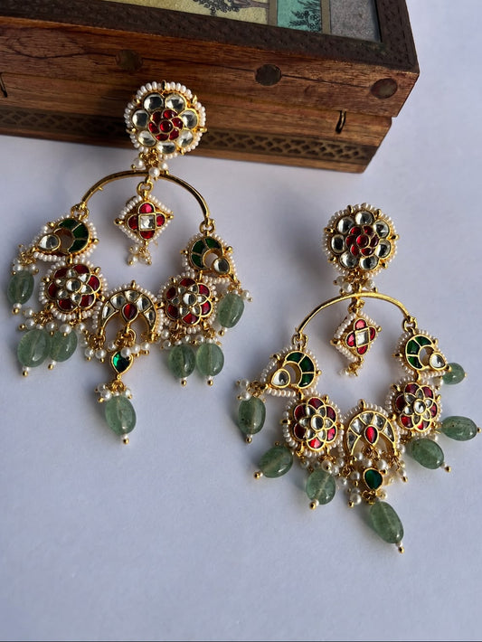 Multi Chand Suzani Earring VNE335
