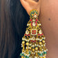 Heritage Long Jadau Earring VNE343