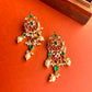 Chand Flower Jadau Earring- VNE346