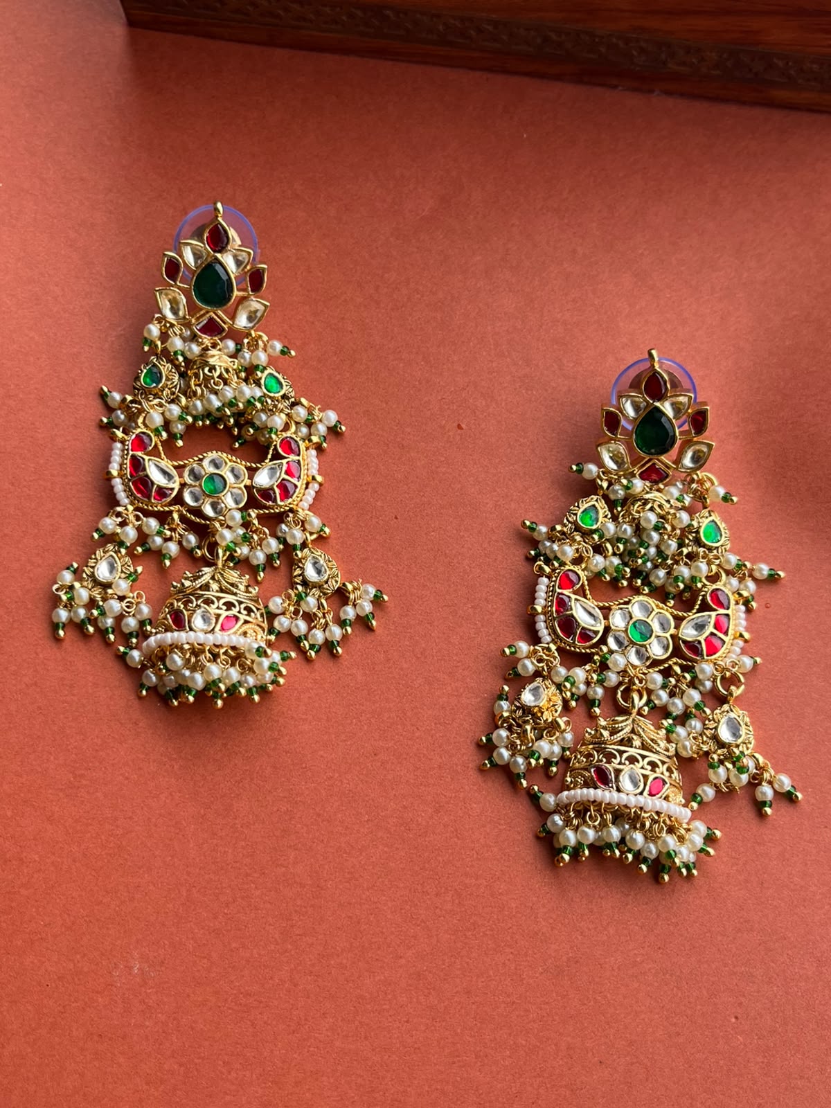 Navrangi Jadau Jumkha VNE353