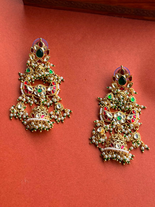 Navrangi Jadau Jumkha VNE353