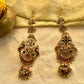 Peacock Jadau Kannuti Earrings VNE365