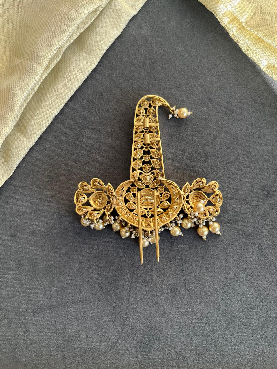 Maharaja Polki Kalgi VNG011