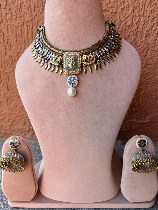 Green Stone Birds Hasali Set VNG082