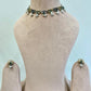 Lotus Dual Tone Green Choker Set VNG237