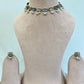 Lotus Dual Tone Green Choker Set VNG237