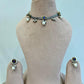 Black Lotus Dual Tone Choker set VNG240