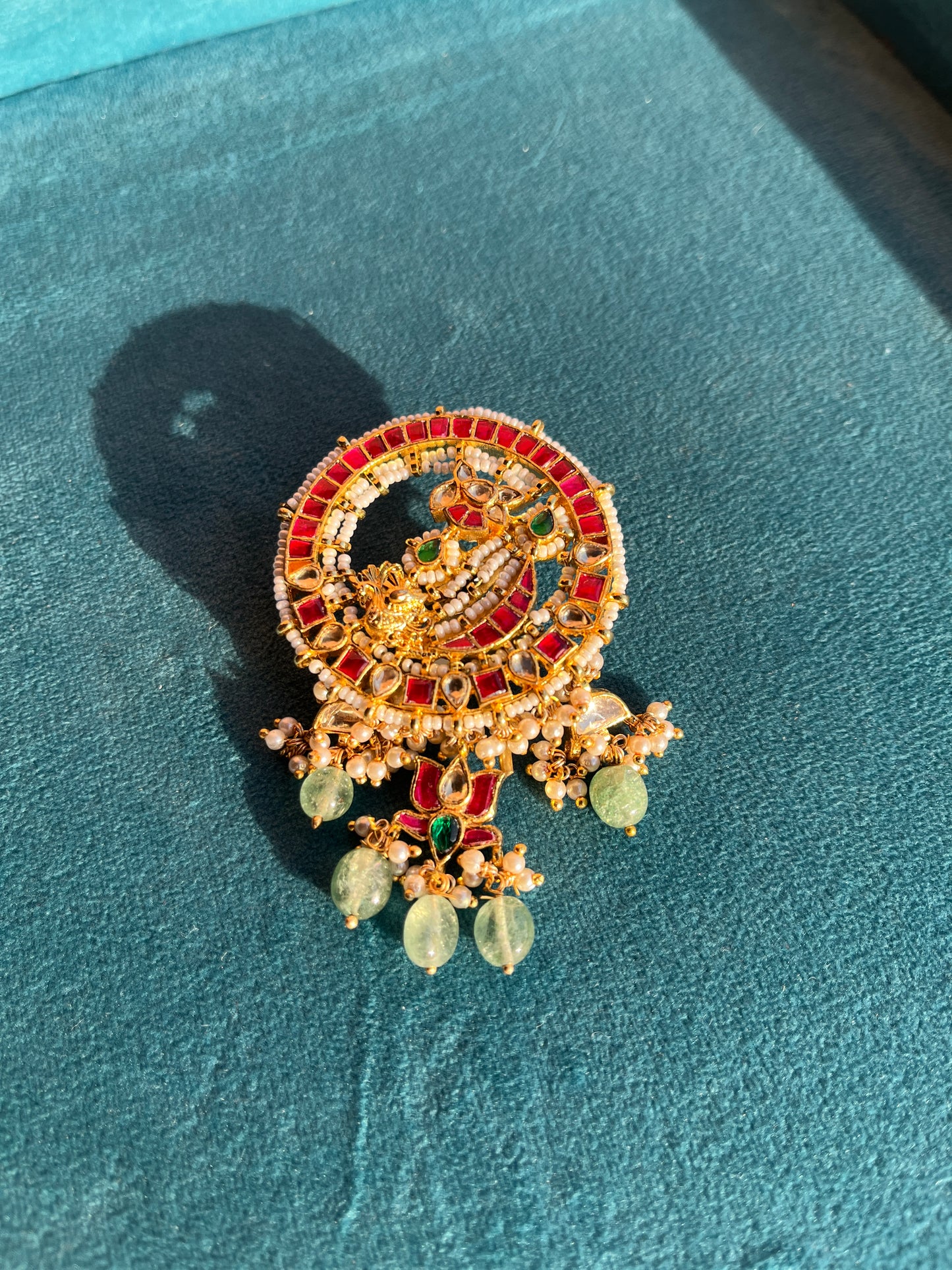 Round Jadau Bun Pin VNHA022