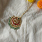 Peacock Multi Jadau Chand Tika VNHA029