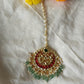 Peacock Multi Jadau Chand Tika VNHA029
