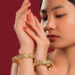 White Jadau Bangles- VNHN017