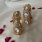 White Polki Bangles VNHN044