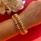Takkar White Jadau Dori Bracelet VNHN088
