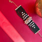 Green Pearl Rose Gold Polki Bracelet VNHN123
