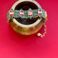 Green Pearl Jadau Bracelet VNHN125