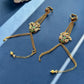 Jadau Gold Chain Hathphool VNHN172