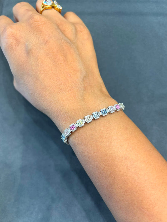 Multi Diamond Bracelet VNHN175
