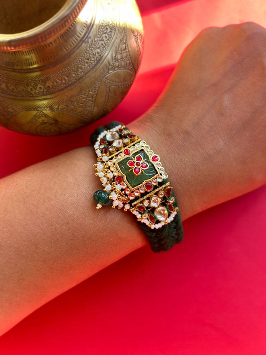 Green Tusi Bracelet VNHN188