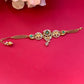 Heritage Green Stone Bracelet VNHN193