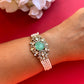 Victorian Pastel Green Bracelet VNHN228