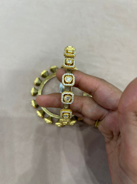 Polki Pacheli Bangles VNHN234