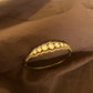 White Polki Gold Plate Bracelet VNHN255